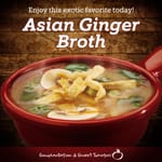 Sweet Tomatoes Ginger Broth