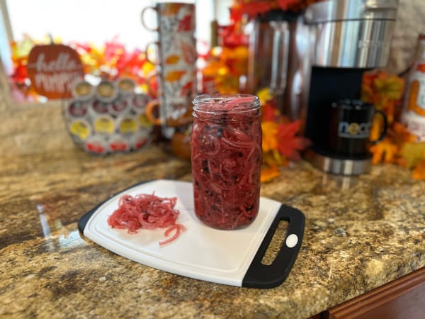 Quick Pickled Red Onions